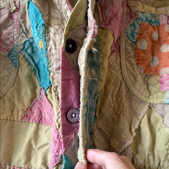 Magnolia Pearl OOAK Patchwork Coveralls - Picture 11 of 14